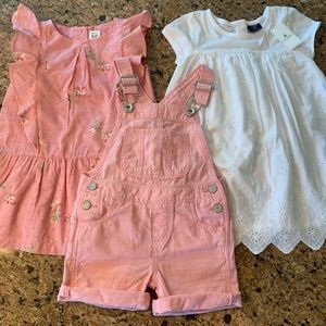 Gap Kids Sz 2 Dresses & Overall Shorts